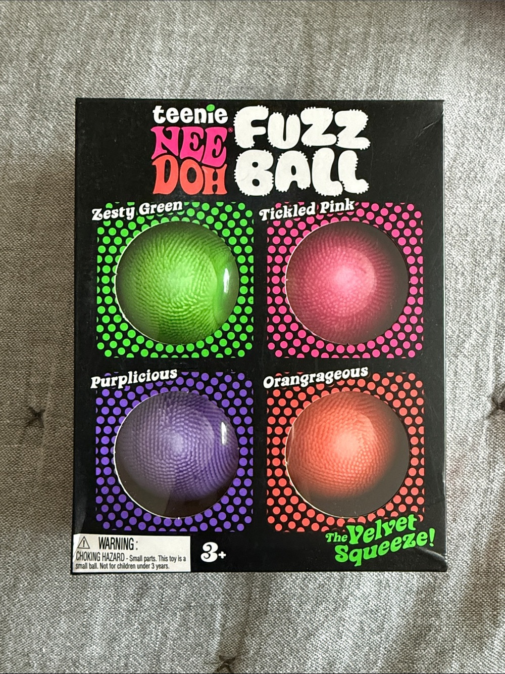 4-Pack Kids Toy Set - Green, Pink, Purple, Orange